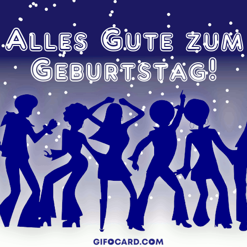 Alles Gute zum Geburtstag gif. Happy Birthday in German