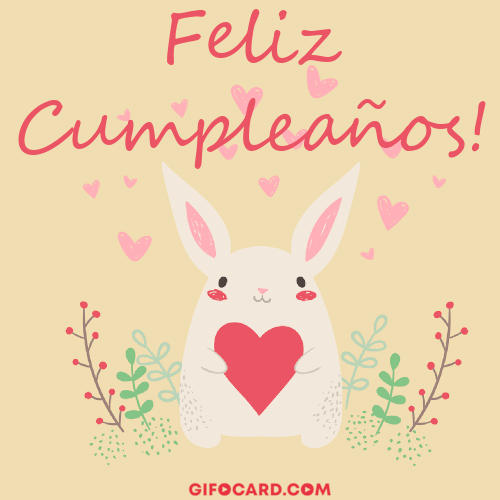 Gif animated Birthday card