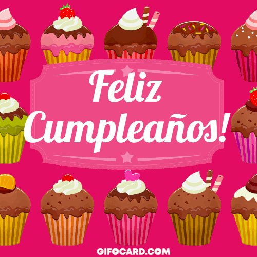 Feliz cumpleaños gif - Spanish Birthday gifs | page 1