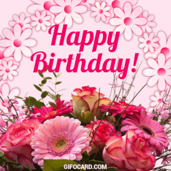 Send Birthday gif ecard by outlook – download gif or send link