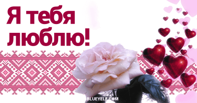 Ukrainian Valentine's Day card